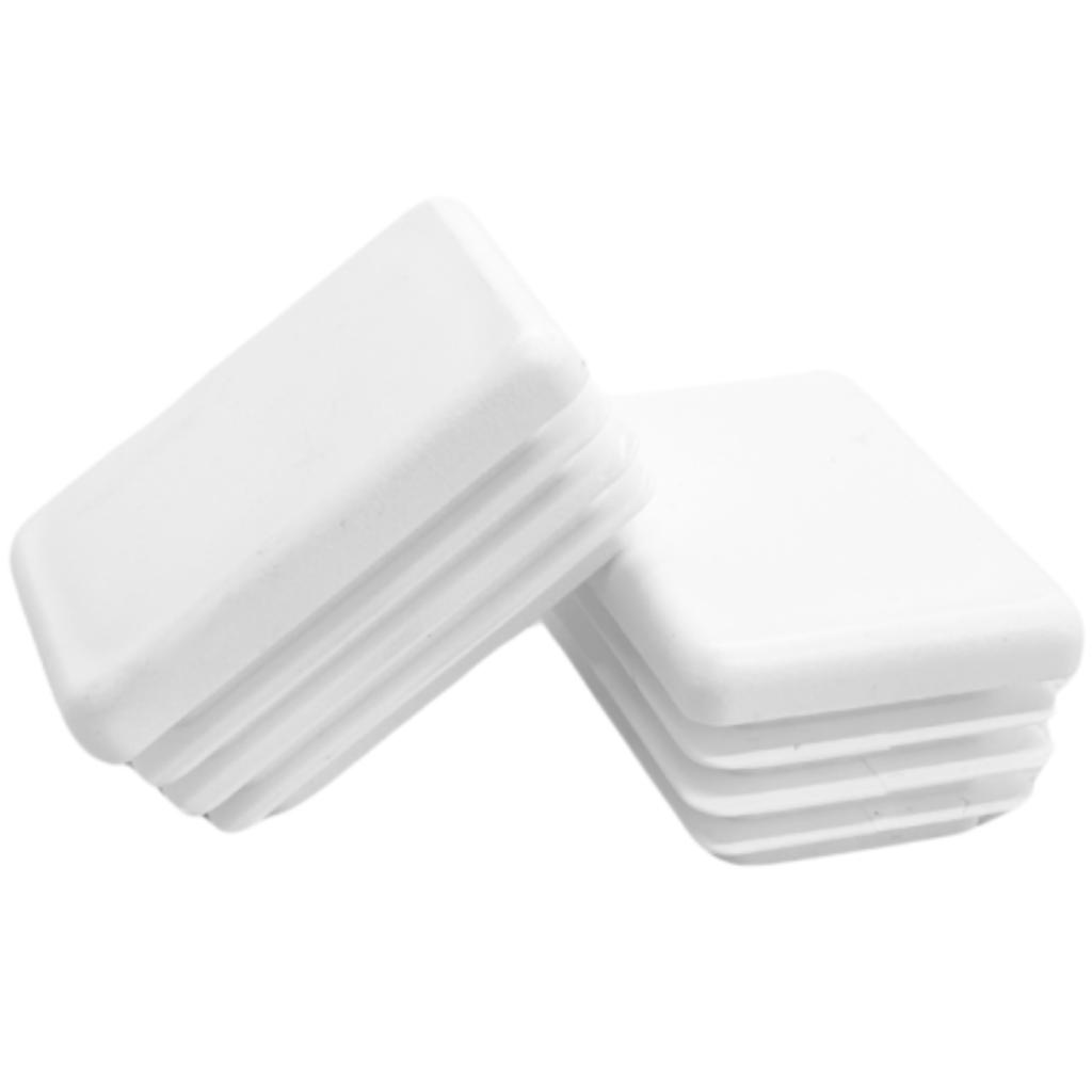 Internal cap for profile post roof 50x40 20 PCS WHITE