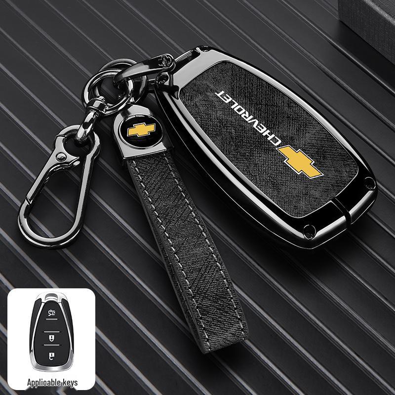 Chevrolet Key Case for Equinox, Malibu XL, Trax, Trailblazer, Orlando, Monza - Car Shell Cover
