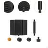 , Reflection Filter, Vocal Recording Panel, Sound Absorbing Foam for Singing, Podcasts