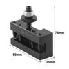 Robust BXA 1 Quick Change Turning & Facing Tool Post Holder for Lathe Easy and Efficient Operation Locked Together Design