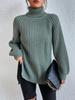 Knitted Sweater Mid Length Sweater Dress for Women