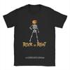 Halloween Trick Treat Skeleton T Shirt Men Cotton Fashion for Male T-Shirt Crewneck Pumpkin Skull Tees Short Sleeve Tops Classic