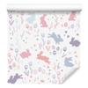 Rabbits and Butterflies Wallpaper for Living Room and Bedroom 50x1000