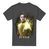 Star Trek Beyond Sulu Poster 100% Cotton T-shirt Mens Tees Top S-3XL, Charcoal