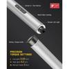 Mini-tournevis électrique - Fanttik - E1 MAX - 50 embouts - Couple 0,2 Nm - Argent