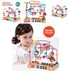 Wooden Intelligence Building Toy For Infants And Toddlers Developing Brain And Body Coordination Through Bead Stringing Play 78 Characters