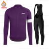 2026 Winter Fleece Riding Suit Set Clothes Roupa Ciclismo Masculino Long Sleeve Cycling Jersey Men Culotte Ciclismo Cycling