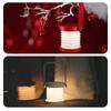 Unique Lantern Shaped Led Lamp Foldable Design Rechargeable Camping Lantern Night Light for Outdoor Camping