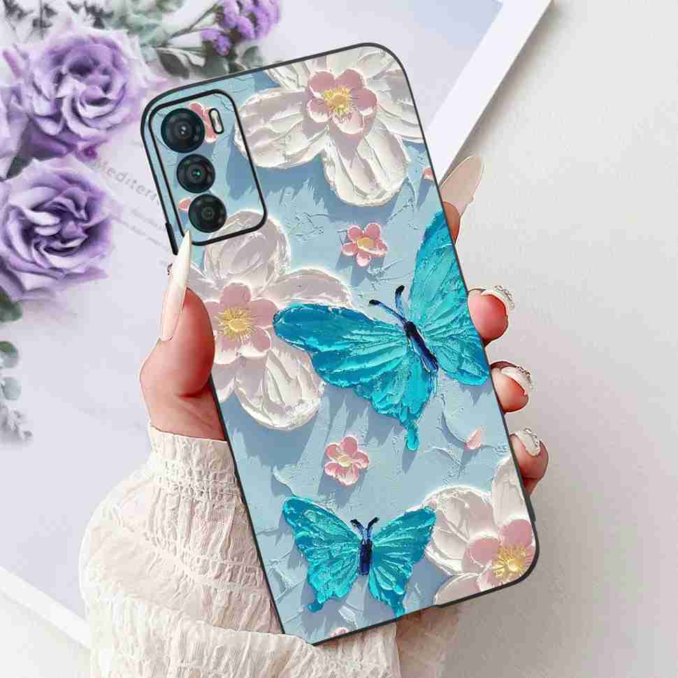 Cute Cat Case for Motorola Moto G42 Casing Protective Phone Cover For Moto G 42 G42 MotoG42 XT2233-2 Shell Capa