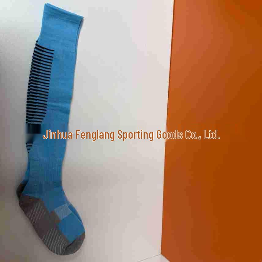 Thickened Towel Bottom Football Socks for Men & Women - Long, Sweat-Absorbent, Breathable Sports Socks