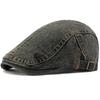 HT4436 Mens Berets Women Spring Summer Autumn Denim Beret Cap Vintage Artist Painter Beret Hat Male Female Adjustable Flat Caps