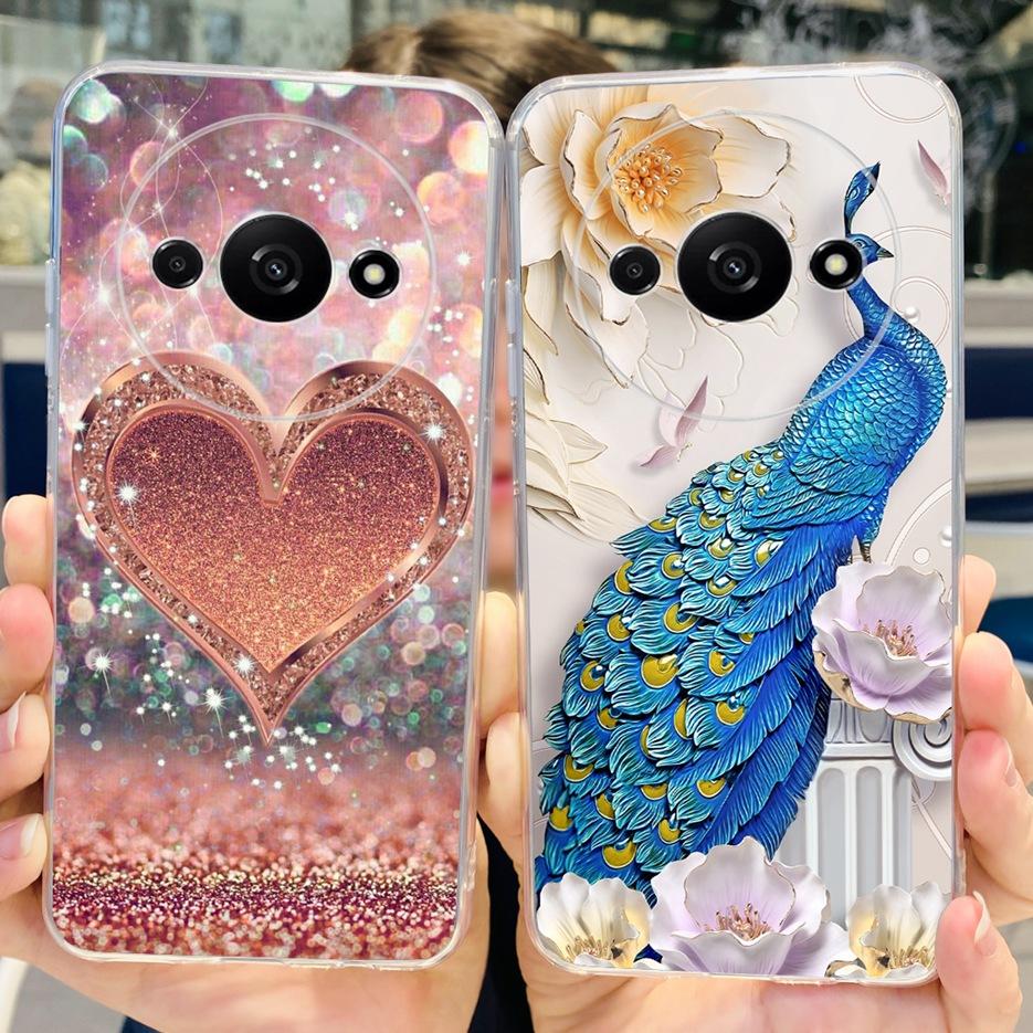 For Xiaomi Redmi A3 Case Cute Fashion Painted Cover Soft Silicone Protective Shell For Xiaomi Redmi A3 RedmiA3 Phone Case Bumper