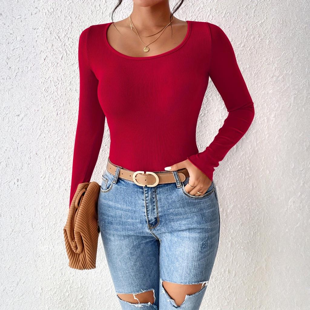 Long Sleeve Shirts For Women Cute Print Graphic Tees Blouses Casual Plus Size Basic Tops Pullover