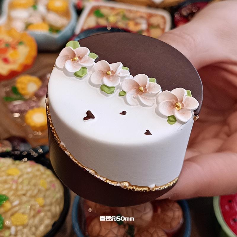 Creative 3D Local Snack Resin Fridge Magnet Sticker Food Simulation