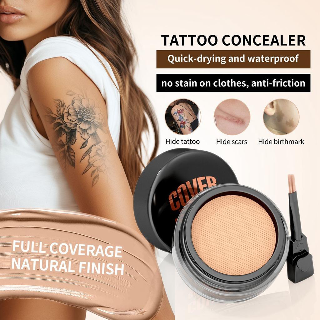 Cushion Concealer Does Not Cake To Cover Dark Circles, Acne Marks, Spots, Foundation Concealer.