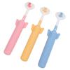 3Pcs 3 Sided Toddler Toothbrush Gentle Soft Bristles Kids Toothbrush Autism Sensory Toothbrush for 2 to 12 Years Old Children