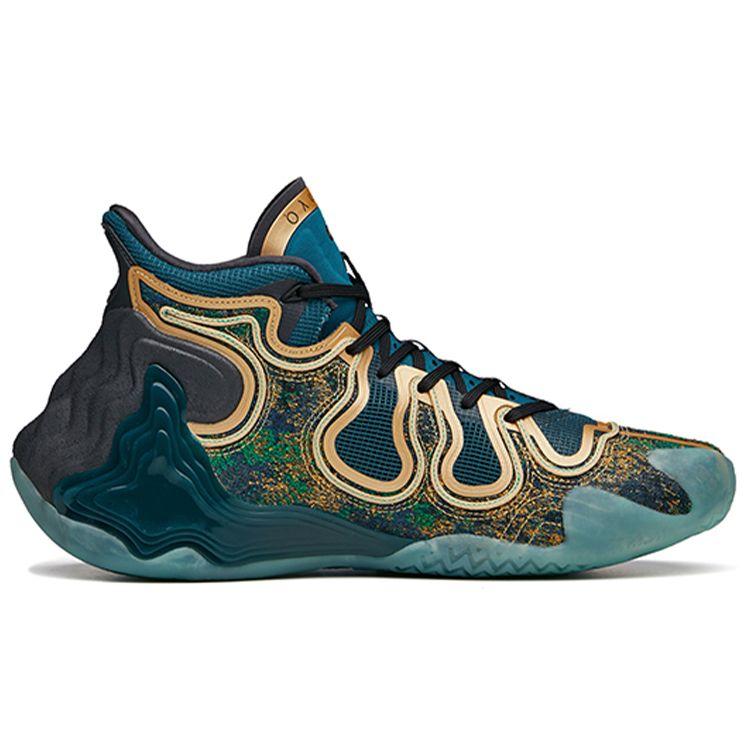 Anta Star Series Star Summit Klettern High-Top Basketballschuhe Herren Sneaker Digital-Grün 112121818A-2