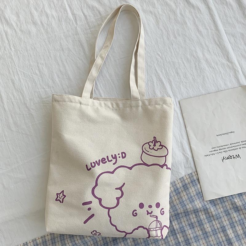 

Модная холщовая сумка через плечо большого объема в стиле ульцзанг для женщин