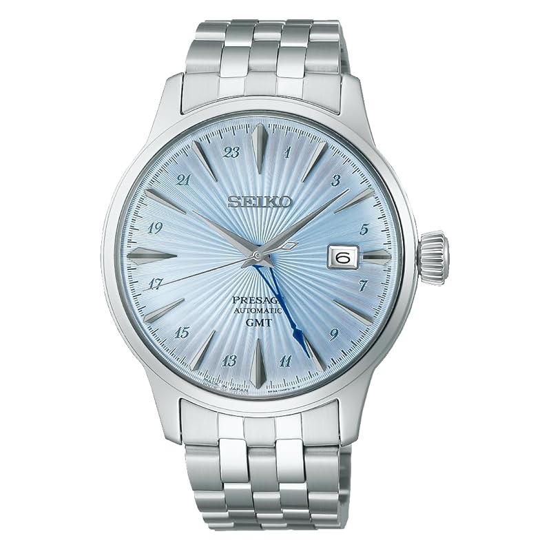 

[Seiko Watch] watch Presage Cocktail Time GMT SARY241 men s silver