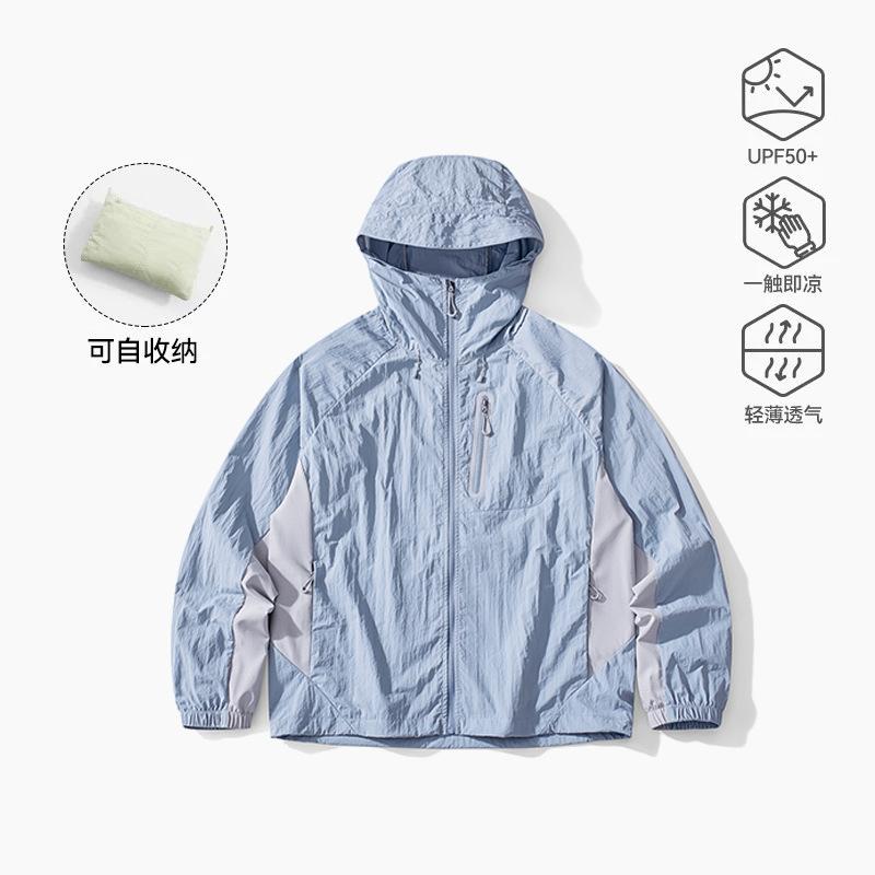 Mountain Sunscreen Clothing Women's Sunscreen Clothing Men's Lightweight Outdoor Hiking and Riding UV-resistant UPF100 Skin Clothing