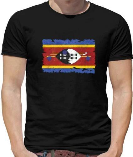 Swaziland Flag T-Shirt - Eswatini - South Africa - Country - Mbabne - Flags L