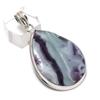 Kammererite Gemstone Handmade 925 Sterling Silver Jewelry Pendant 2.17" L0G65