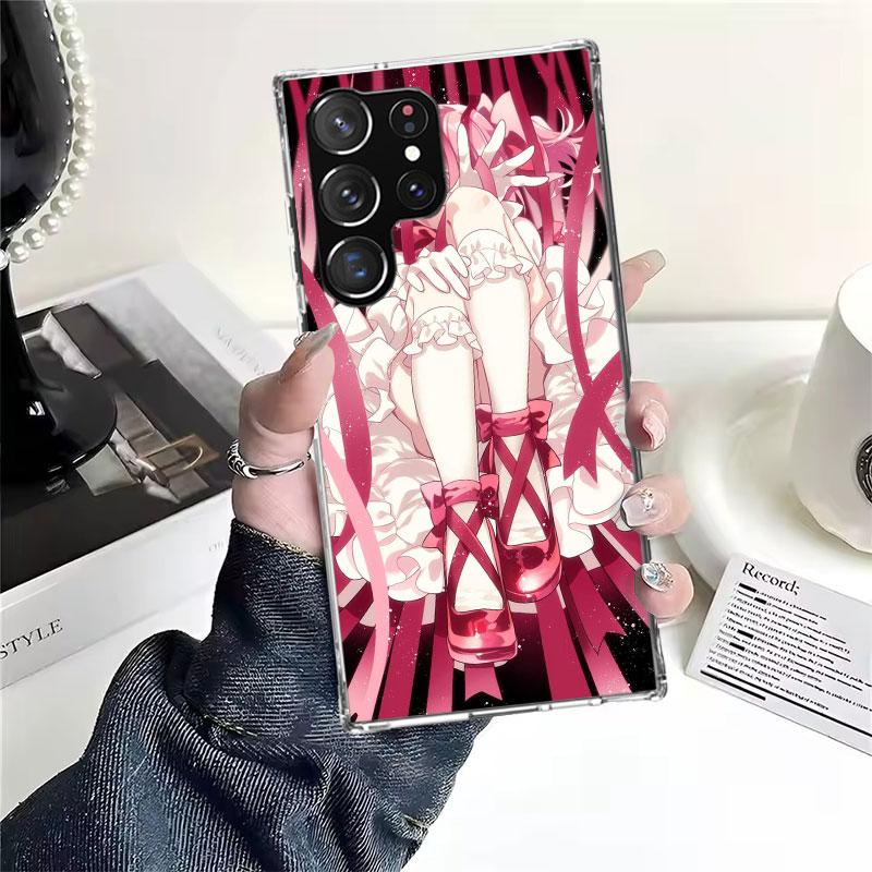 Madoka Magica Anime Soft Phone Case For Samsung Galaxy S22 S23 S24 S25 Edge S26 Ultra S20 FE S21 Plus + Fundas Coque Galaxy S20
