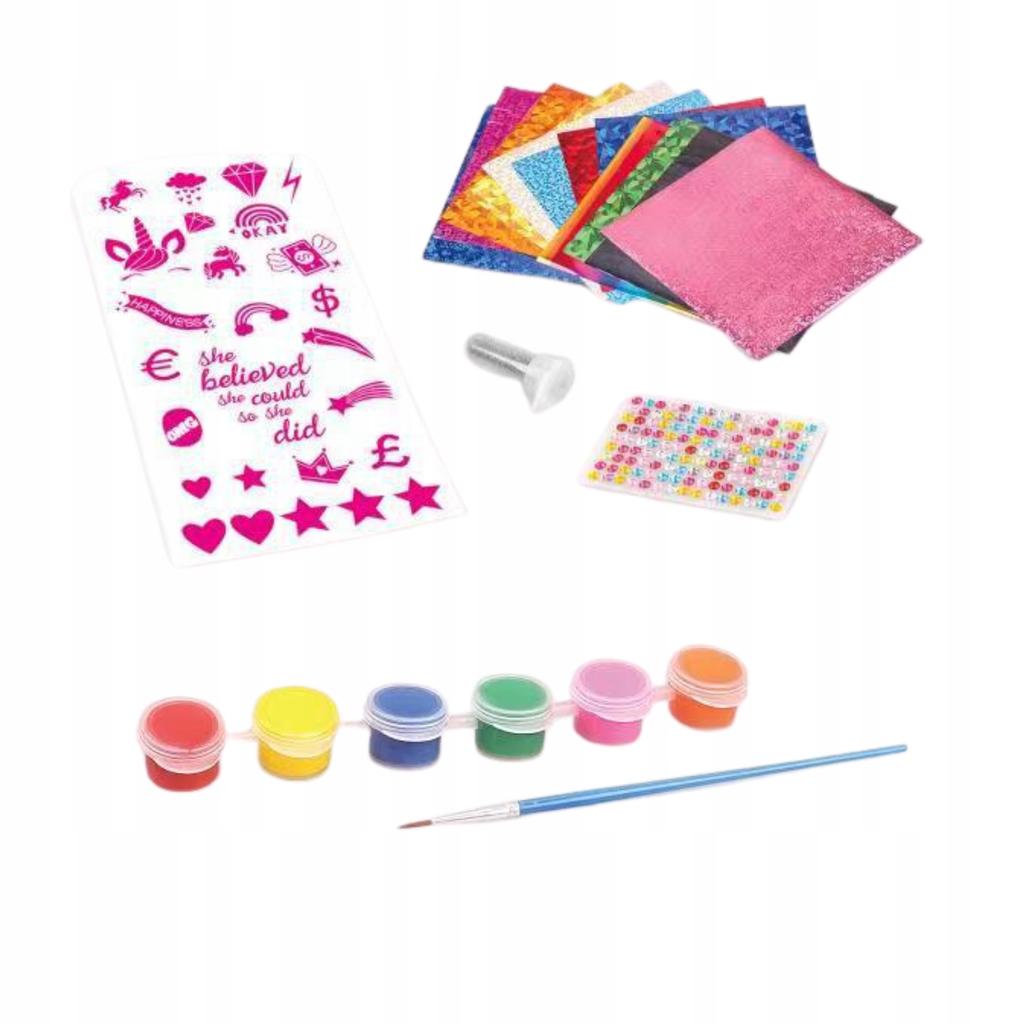 Money Bank For Children Unicorn Creative Kit Figure Paints Stickers