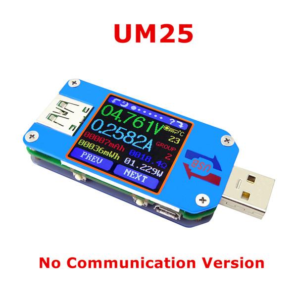 UM Series USB Color Display Tester Micro Voltage Meter Current Detector Voltmeter Battery Charge Measurement