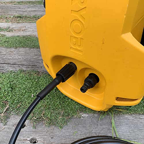 <HOTEISON> Ryobi High-Pressure Washer High-Pressure Hose 40MPa 60℃ Standard Hose Compatible Replacement 8M