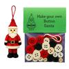 DIY Button Snowman Ornament Kit for Seasonal Crafts Great for Creating Custom Christmas Decorations and Fun Family Activities
