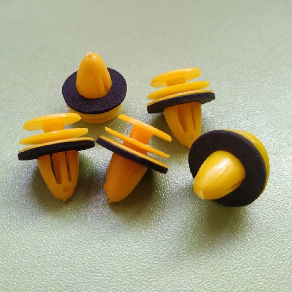 Plastic Material Plastic Clips 10mm Size Plastic Rivets Car Door Panel Clips Car Accessories