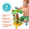 Bright Starts Kids2 Tropical Spinning Ball Tower (16826) - Educational Toy with Monkey and Safari Animals for Babies (6 Months and Up). Perfect for