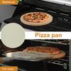 Cordierite Pizza Stone for Oven And Grill Square Baking Sheet Thermal Shock Resistant Cooking Stone Multi-Purpose Round