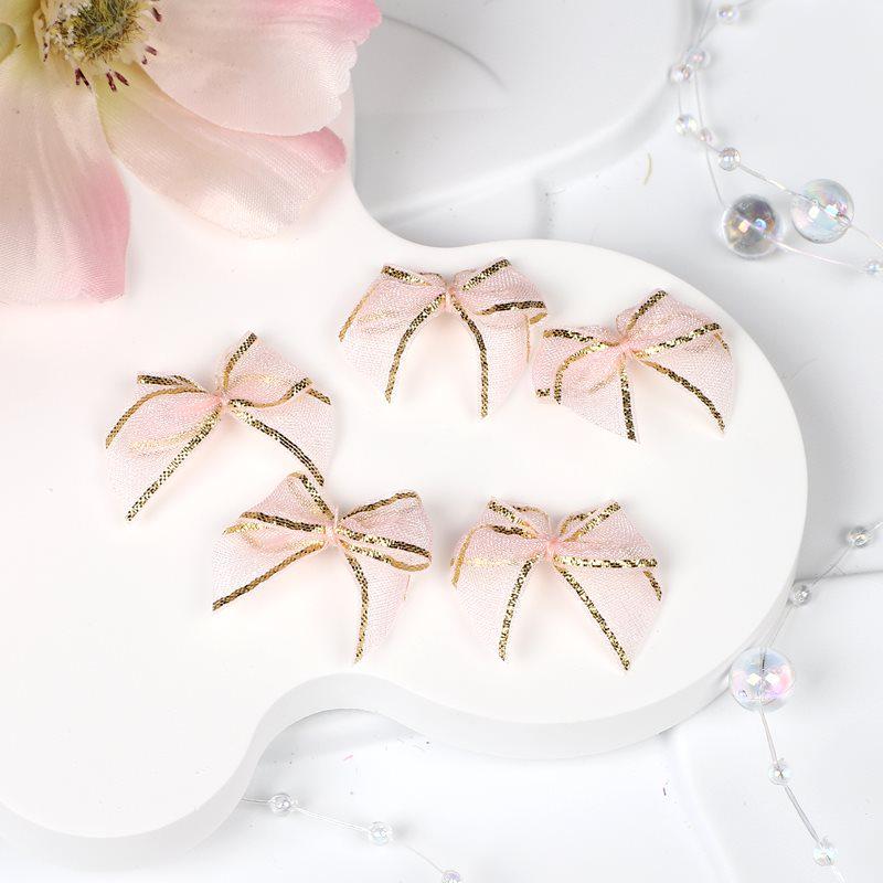 Deluxe Handmade Bow Tie & Lace Trim DIY Set for Accessories