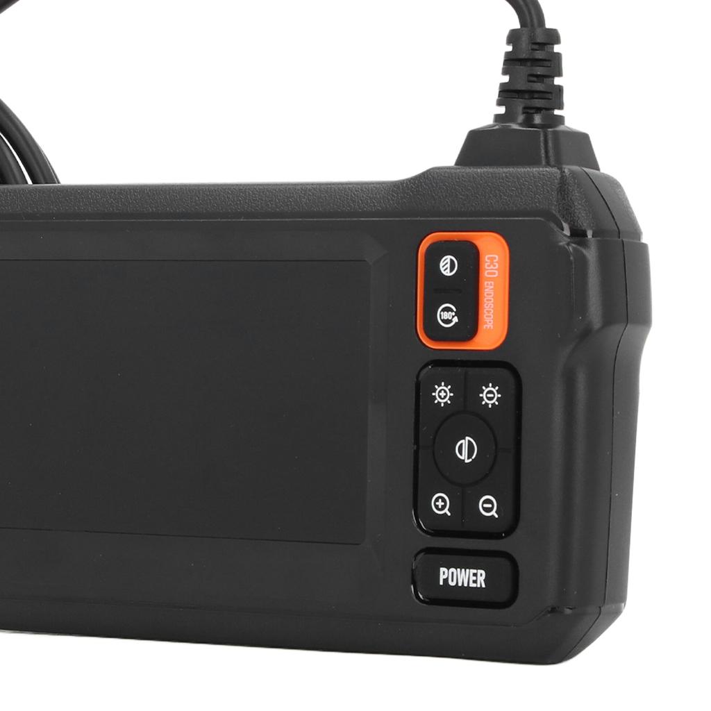 Industrial Endoscope 8mm Lens Industrial Endoscope Inspection Camera with HD Screen for Automobile Maintenance