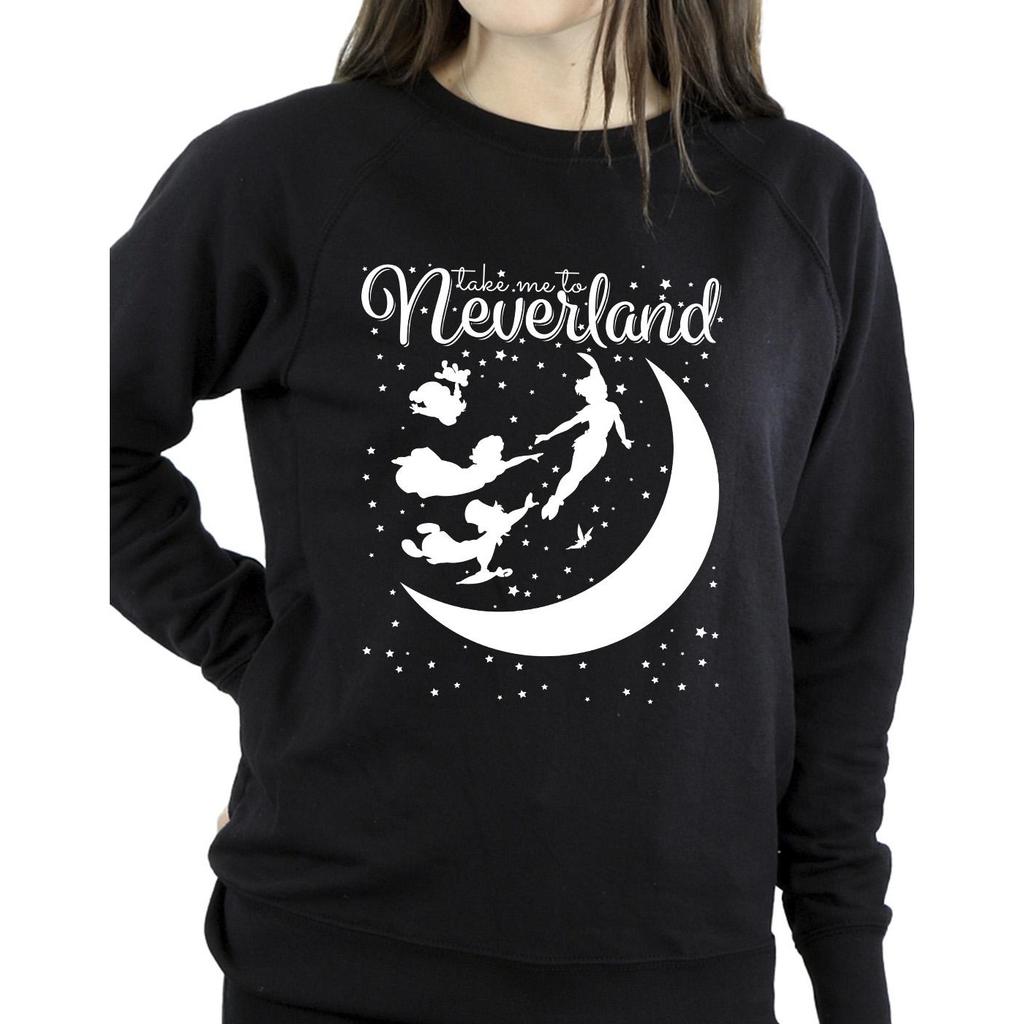 Disney Womens/Ladies Peter Pan Take Me To Neverland Sweatshirt