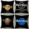 Popular Brand Hardcore Cafe Cushion Cover Soft & Easy-Wash Pillow Case – Versatile for Couch, Bed, Travel and Office