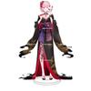 Animation Hololive anchorwoman acrylic insert card white blowing snow summer color festival animation peripheral decoration
