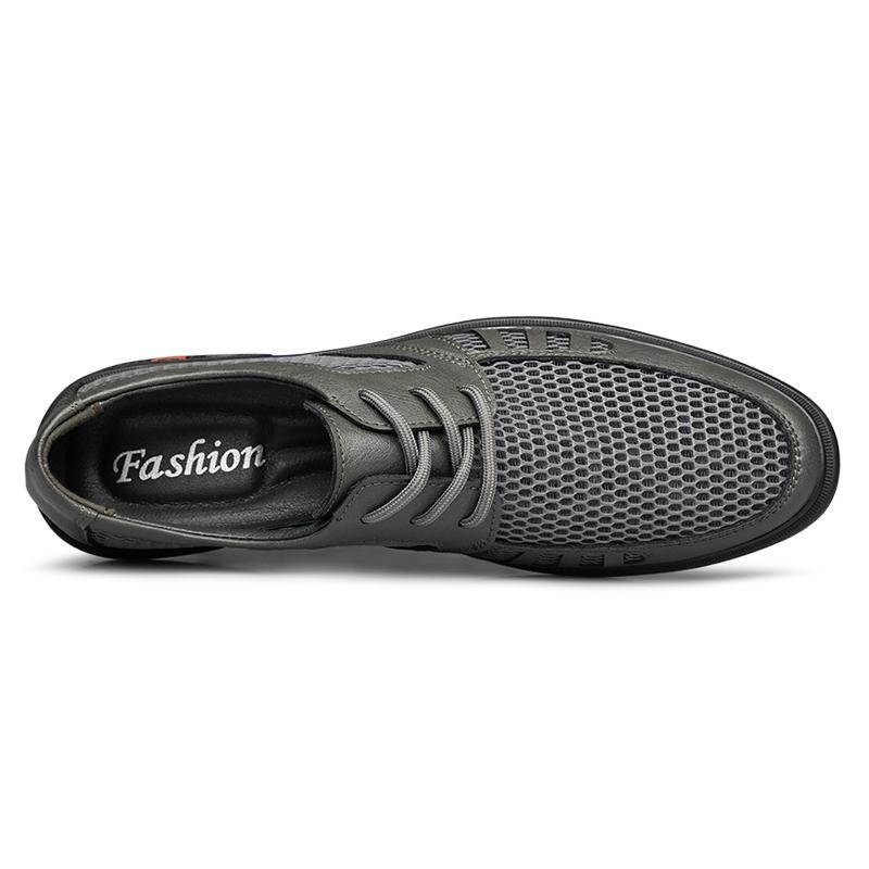 Classic Breathable Oxford Shoes For Men Flats Shoes Moccasins Man Business Shoes