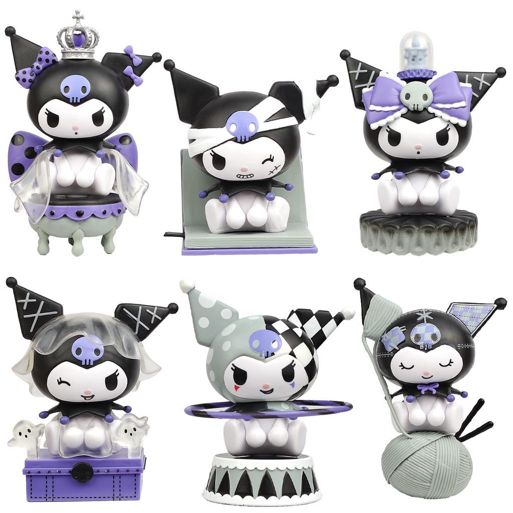 Kuromi Night Tale Pvc Collectible Figurine Set For Kids And Collectors