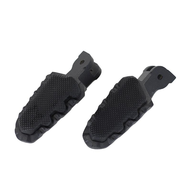 For DUCATI HYPERMOTARD 821 Front Footrest Foot Rests Multistrada MTS 950 1260 1200 Motorcycle Footpegs Pedals With Rubber Cover