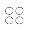 For BMW 3 4 Series M3 M4 2013-19 Real Carbon Fiber Inner Door Speaker Ring Trim