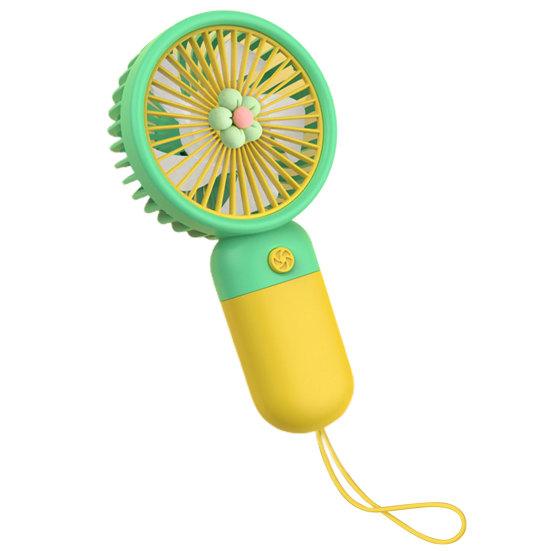 Praktický, kapesně napájený široký ventilátor 250mAh baterie Snížení teploty rozsahu