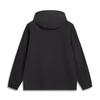 Li Ning Sports Lifestyle Series Fleece Comfortable Warm Simple Hooded Zipper Casual Windbreaker Men outerwear AFDVG11-6