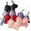 Korean Style Lace Wireless U-Back Camisole Bustier Bra for Women and Students