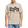 Unisex Teeshirt Breathable Vintage Tshirt Westlife Faces On Black Shirt Fashion Unisexs Tshirt Hiphop Oversized Tshirt Daily Wear