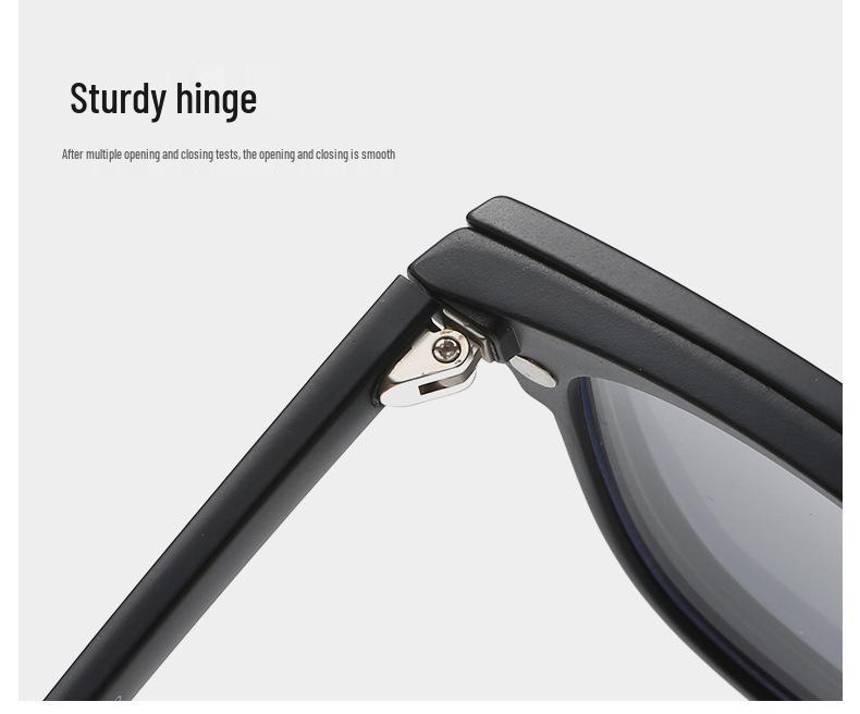 2346 Retro Magnetic Clip-on Polarized Sunglasses Set for Men & Women - In Stock