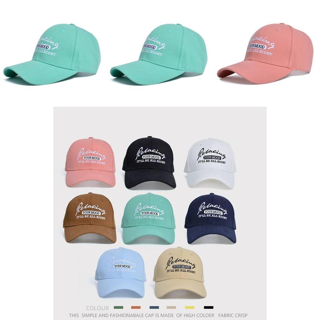 Embroidered English Baseball Cap With Sun Protection For Casual Outdoor Wear