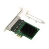 Kalea-informatique carte pci express (pcie) 4 ports rj45 gigabit ethernet 10 100 1000 mbps - quadruple chipset realtek rtl8111f